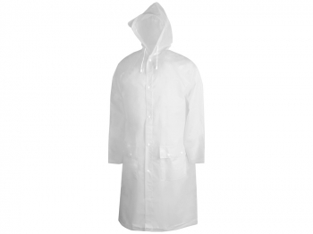 Дождевик «Hawaii pro» c чехлом унисекс, белый