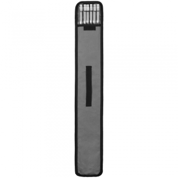 Набор шампуров в чехле Long Bower, серый