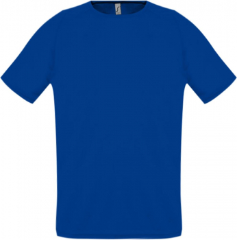 Футболка унисекс Sporty 140, ярко-синяя