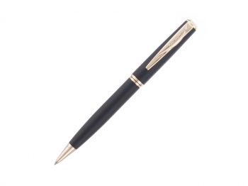 Ручка шариковая Pierre Cardin GAMME Classic. Цвет - черный. Упаковка Е