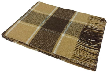 Плед Dublin, коричневый