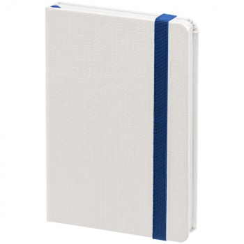 Блокнот Tex Mini, белый с синим