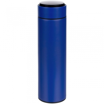 Смарт-бутылка с заменяемой батарейкой Long Therm, синяя