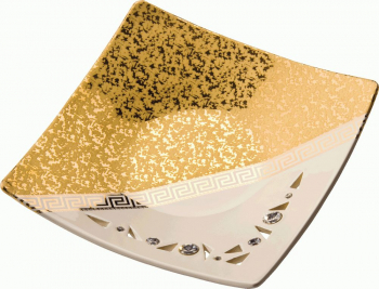 Блюдо с кристаллами Сваровски