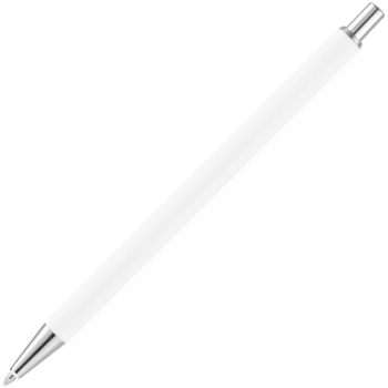 Ручка шариковая Slim Beam, белая