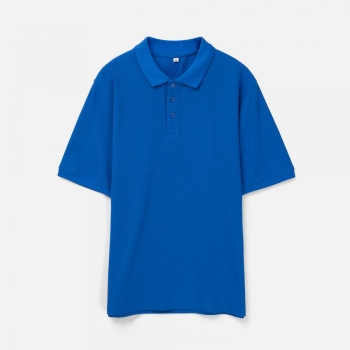 Рубашка поло унисекс Upswing, ярко-синяя