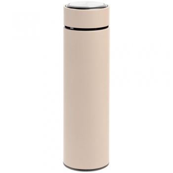 Термос с ситечком Percola, бежевый