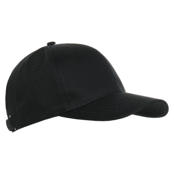 Бейсболка STAN 6 клиньев хлопок 280, 07, Чёрный,  (20)  (56-58)