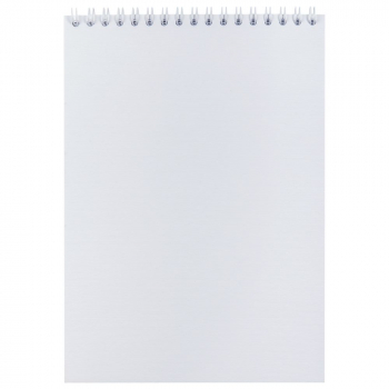 Блокнот Nettuno в линейку, белый