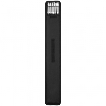 Набор шампуров в чехле Long Bower, черный