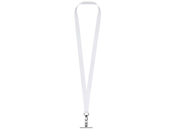 Ланъярд 2 см под сублимацию с трендовым карабином и металлическим держателем для телефона, черный