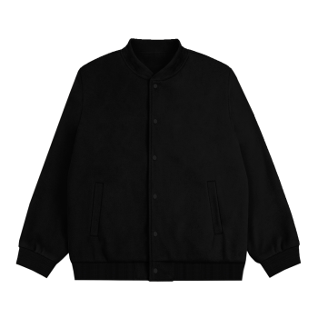 Бомбер унисекс STAN футер без начеса 340, 70, Чёрный (20) (44/XS)