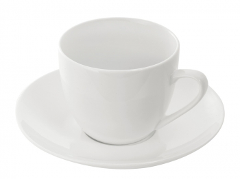 Чайная пара базовой формы Lotos, 250мл, белый