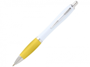 Nash шариковая ручка из переработанной пластмассы - Желтый (черные чернила)