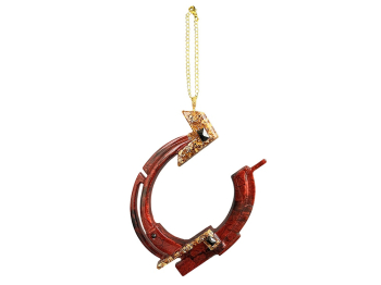 Елочные игрушки (Подкова).Символы года Гранат