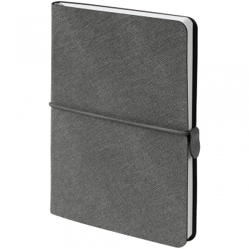 Блокнот Saffian Mini, серый