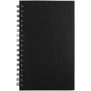 Блокнот Spring Mini, черный