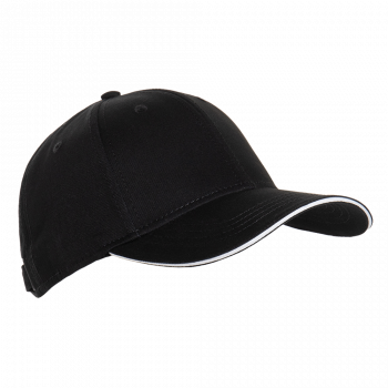 Бейсболка 11GT_Чёрный (20) (ONE SIZE/56-58)