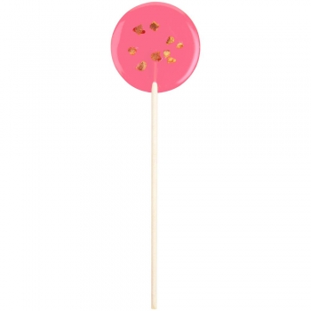 Леденец Lollifruit, красный с сублимированной клубникой