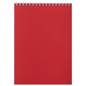 Блокнот Nettuno в линейку, красный