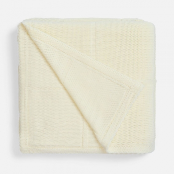 Плед Chainfield, белый (молочный)