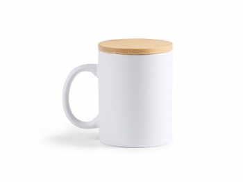 Керамическая кружка BERRY Eco line объемом 370 мл., белый
