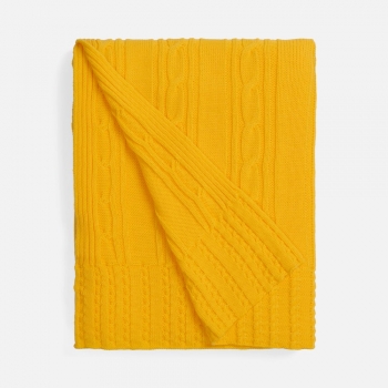 Плед Remitti, желтый