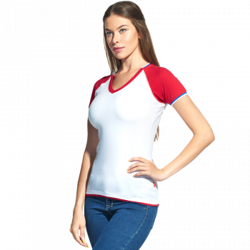 Футболка женская 14W021, Белый,  (10)  (40/XXS)