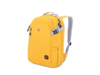 Рюкзак SWISSGEAR 15'', ткань Heather, 31x20x47 см, 29 л, желтый