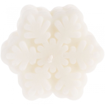 Свеча Snowlight 3, белая, 6 см