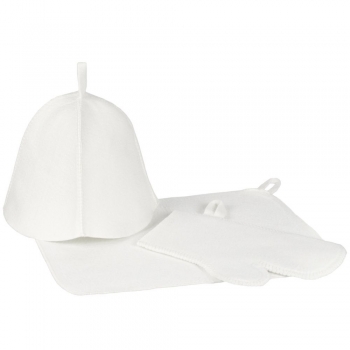 Набор для бани «Парилка», ver.2, белый