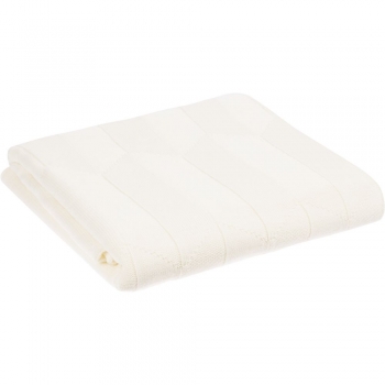 Плед Rombus, белый (молоный)