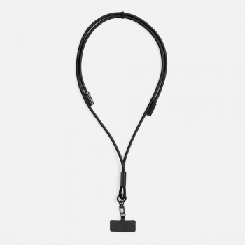 Кабель-ланьярд energyFlex Power Delivery 60 Вт, черный