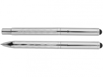 Набор ручек "Alden Duo", серебристый