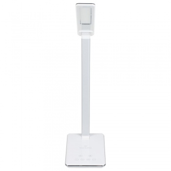 Настольная лампа с беспроводной зарядкой Power Spot, белая