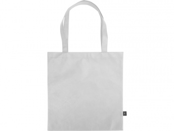 Сумка-шоппер Reviver из нетканого переработанного материала RPET, белый