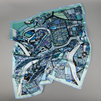 Платок с печатью на заказ ColorSharm, M