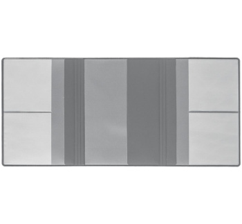 Обложка для автодокументов Dorset, серая