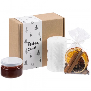 Набор «Уютный вечер», белый