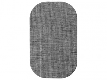 Беспроводное зарядное устройство из rPET "Reborn", 10 W, серый