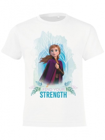 Футболка детская Find Your Strength, белая