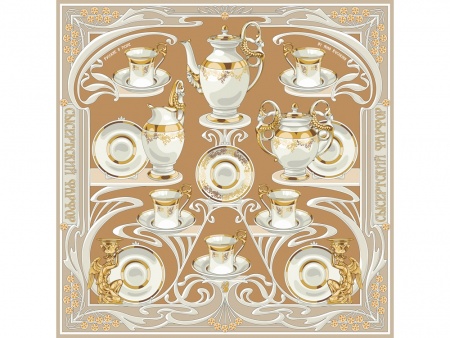 Платок «Сысертский фарфор»