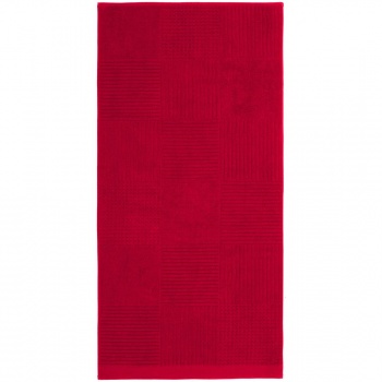 Полотенце Farbe, большое, красное