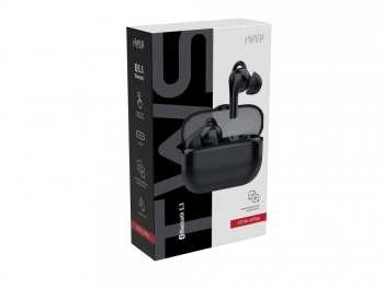 Наушники беспроводные TWS «Clarity» с шумоподавлением ENC, черный
