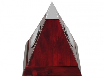 Погодная станция «Пирамида», черный/серебристый