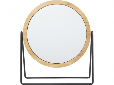 Настольное зеркало в бамбуковой раме Hyrra, natural