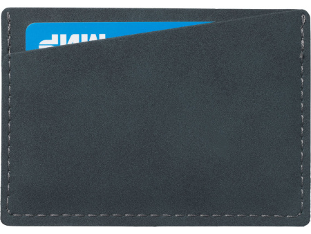 Футляр на 3 пластиковые карты "Alicante", темно-синий