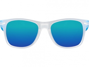 Очки солнцезащитные с зеркальными линзами "Partymaker", синий