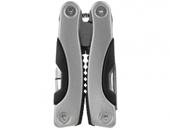 Мультитул «Amass» со светодиодным фонариком - Серебряный