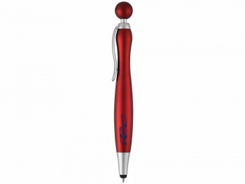 Ручка-стилус шариковая "Naples", красный